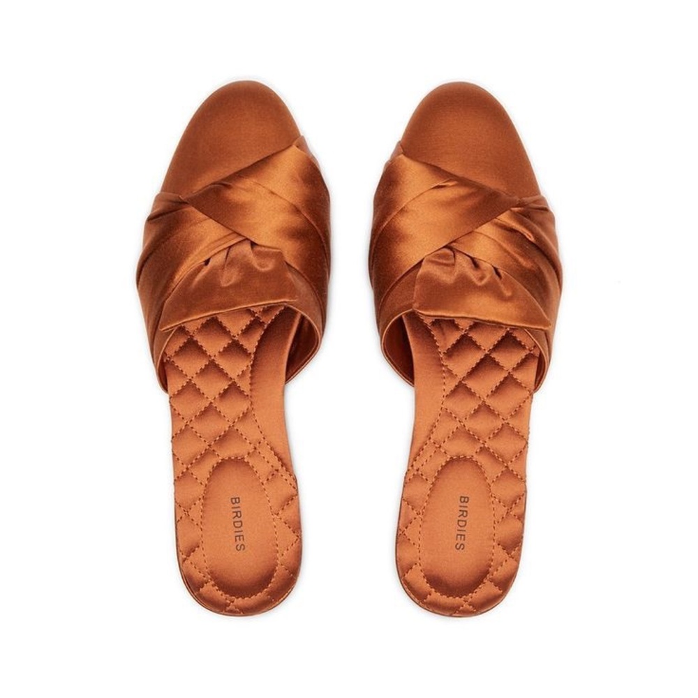 Birdies Copper mule slides- size 9 with box and dust bag
